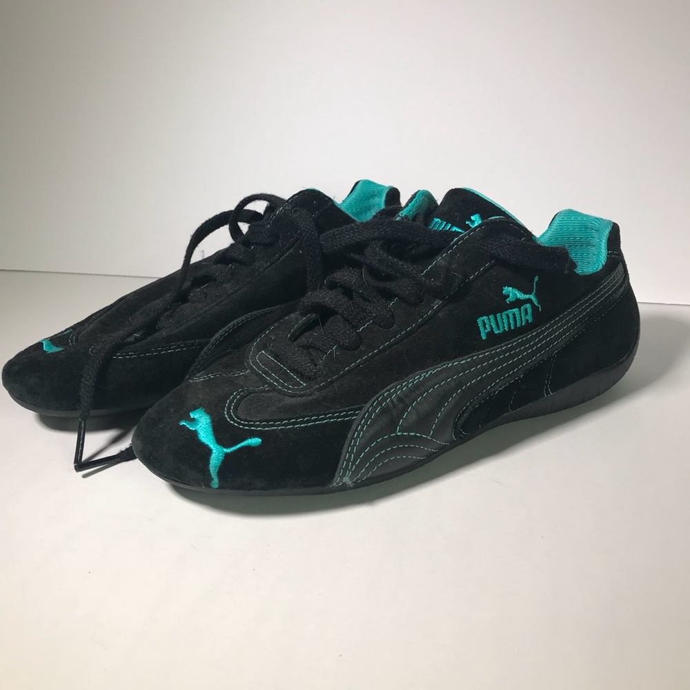 Suede sneakers